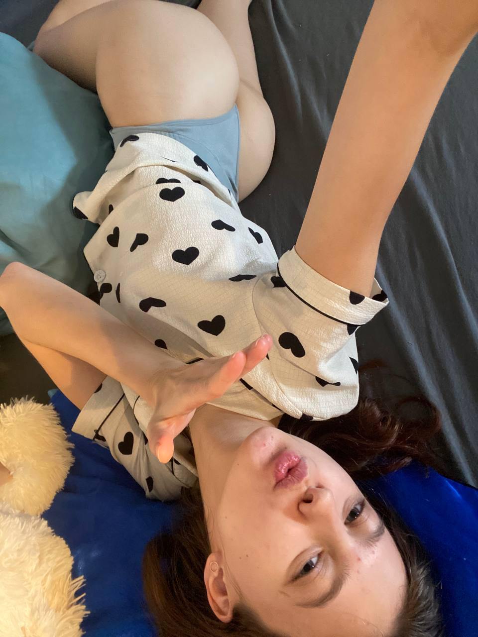 A cozy shot with Your princess — straight from Zibo