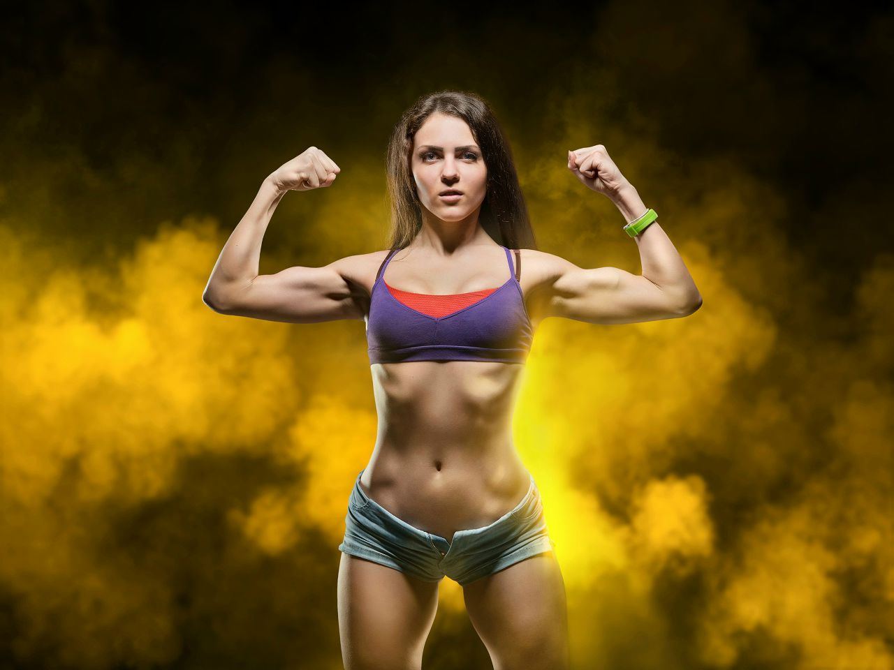 Athletic girls in Zibo